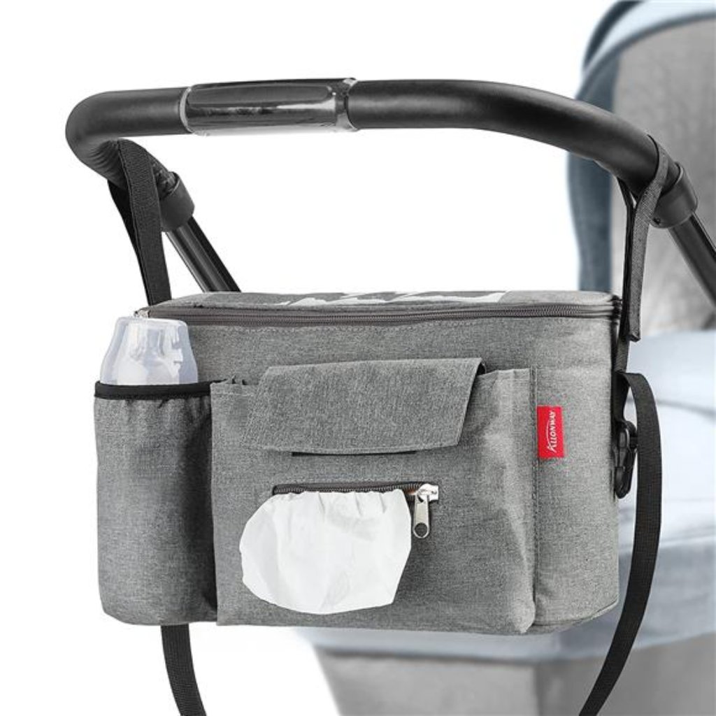 Baby Stroller Organizers With 3 Cup Holder, Stroller Accessories Non Slip